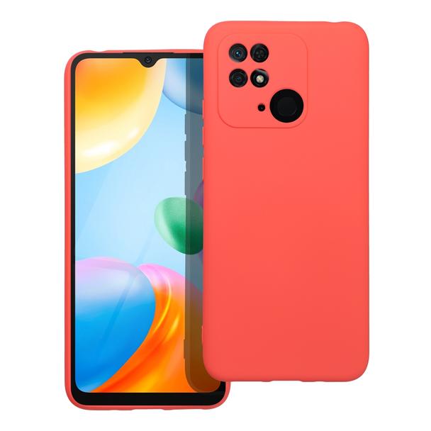 Futerał do Xiaomi Redmi 10C Silicone brzoskwiniowy
