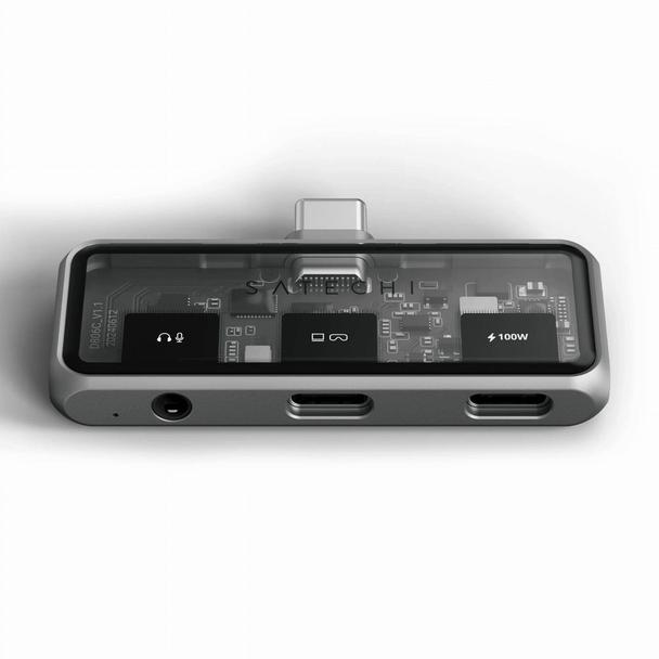Adapter HUB 3w1 USB C Satechi Mobile XR ST-HXRAJM szary