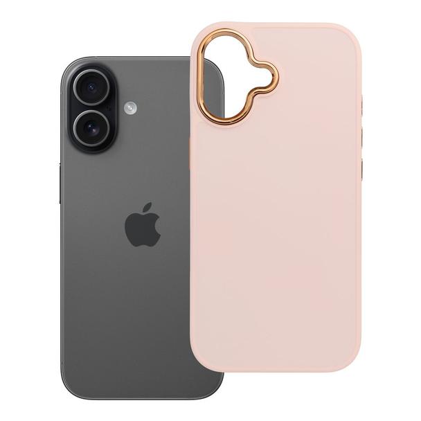 Futerał do iPhone 17 Frame pudrowy róż