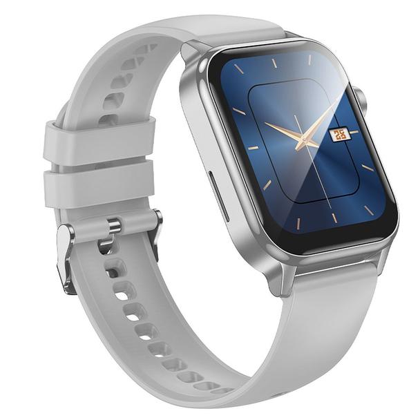 Smartwatch Hoco 1,81" TFT IPX4 GPS z funkcją rozmowy Y26 srebrny