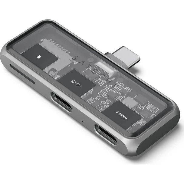 Adapter HUB 3w1 USB C Satechi Mobile XR ST-HXRSDM szary