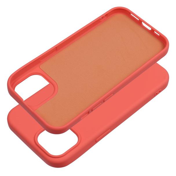 Futerał do iPhone 15 Silicone brzoskwiniowy