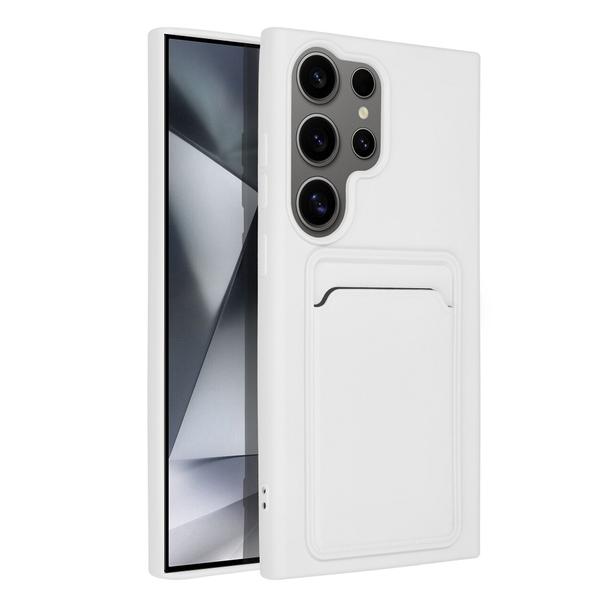 Futerał do Samsung S24 ULTRA Card Case biały