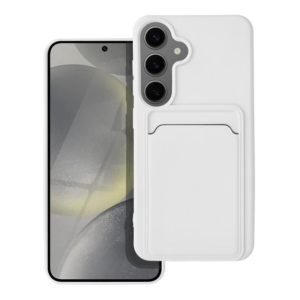 Futerał do Samsung S24 Card Case biały