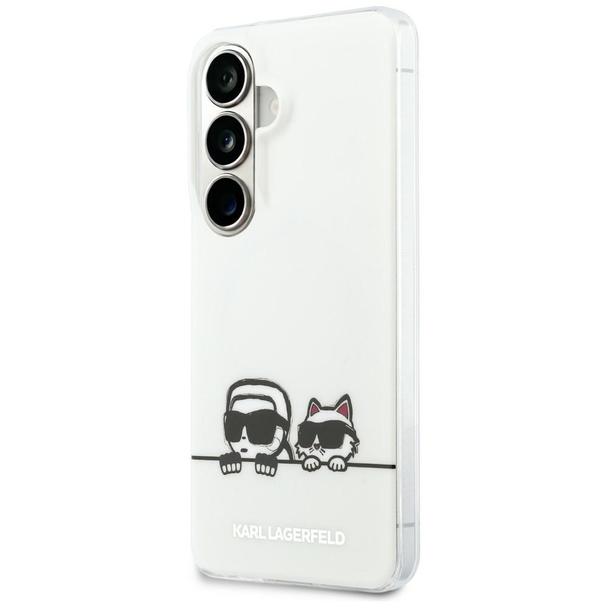 KARL LAGERFELD futerał do SAMSUNG S26 KLHMS26S6HPKACH (Magnetic IML K&C Peekaboo) transparentny