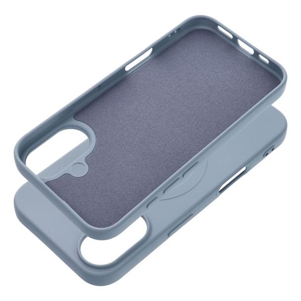 Futerał do iPhone 17 Silicone Mag Cover zgodny z MagSafe (big hole) jasnoniebieski