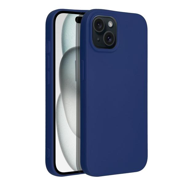 Futerał SOFT do IPHONE 15 ciemny niebieski