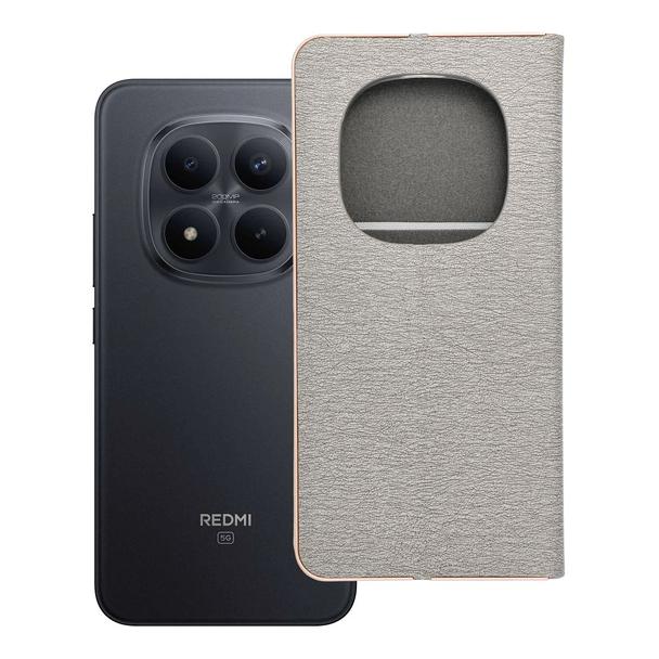 Kabura LUNA Book Gold do XIAOMI Redmi Note 15 PRO PLUS 5G srebrny