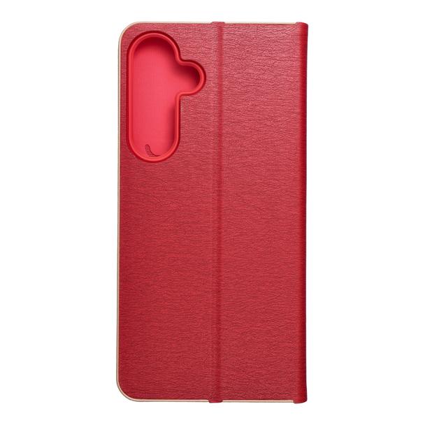 Etui z klapką na Samsung S25 PLUS Luna Book Gold czerwone