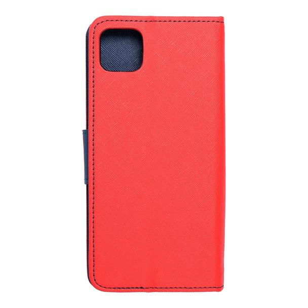 Kabura FANCY Book do SAMSUNG A22 5G czerwono granatowy