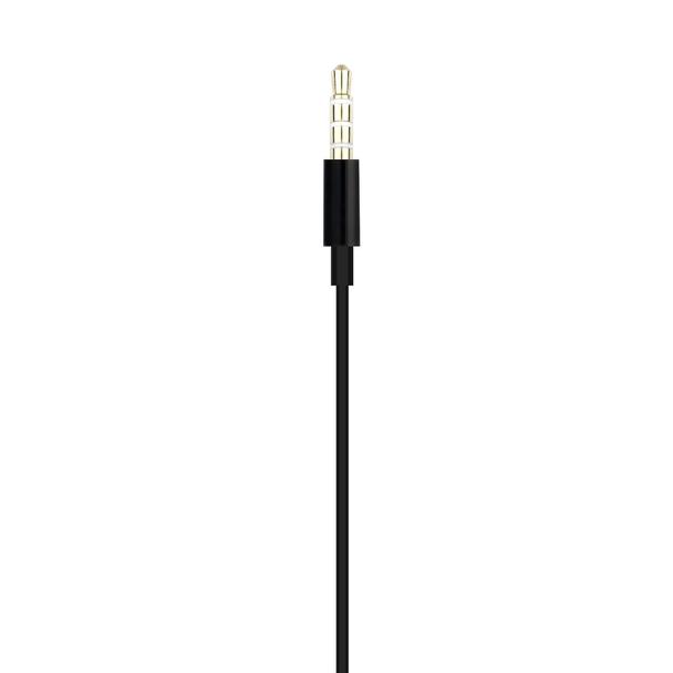 Słuchawki przewodowe douszne Jack 3,5 mm kompatybilne z iPhone New Box HR-ME25 czarne