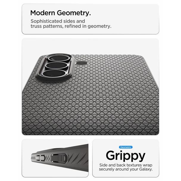 SPIGEN futerał LIQUID AIR do SAMSUNG S26 Plus marble grey