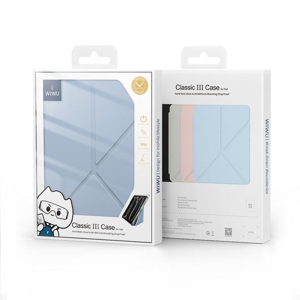 WiWU - Futerał ochronny z TPU Classic III Case dla iPad 10.9'' 2022 - niebieski