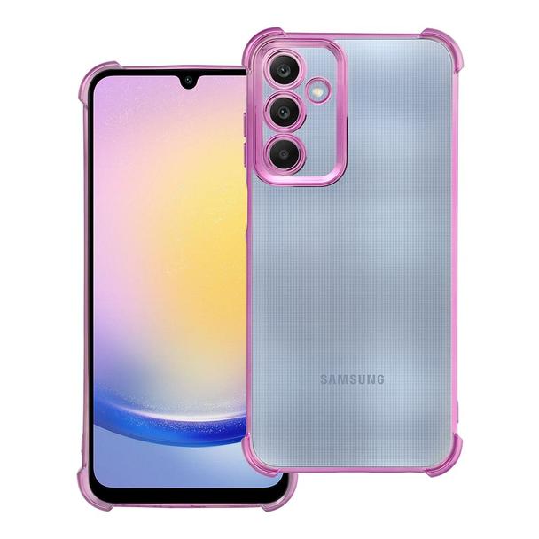 Futerał do Samsung A25 Antishock Electro purpurowy