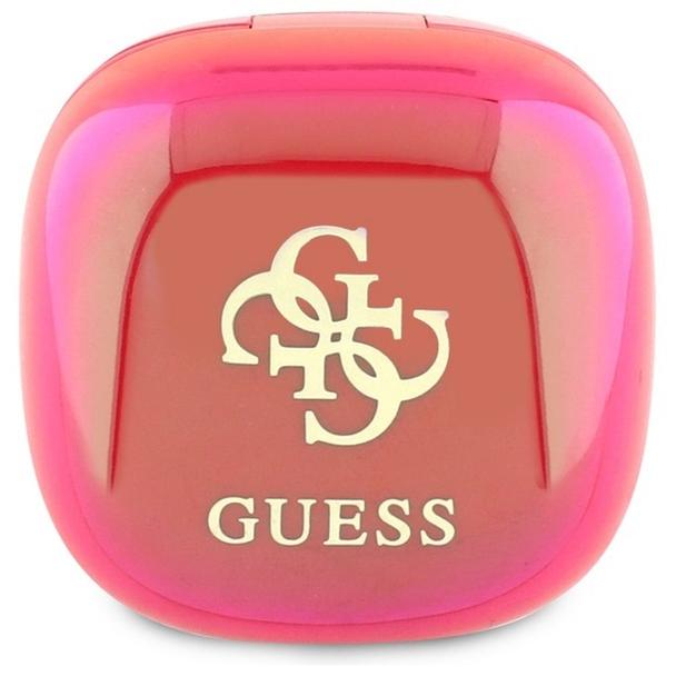GUESS słuchawki bezprzewodowe bluetooth TWS GUTWSJ144ESF (Mini Iridescent 4G Printed Logo) fuksja