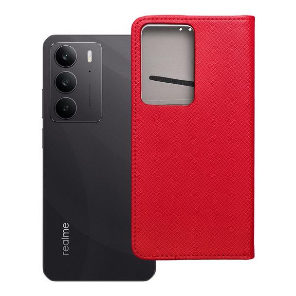 Etui z klapką na Realme C75 Smart Case Book czerwone