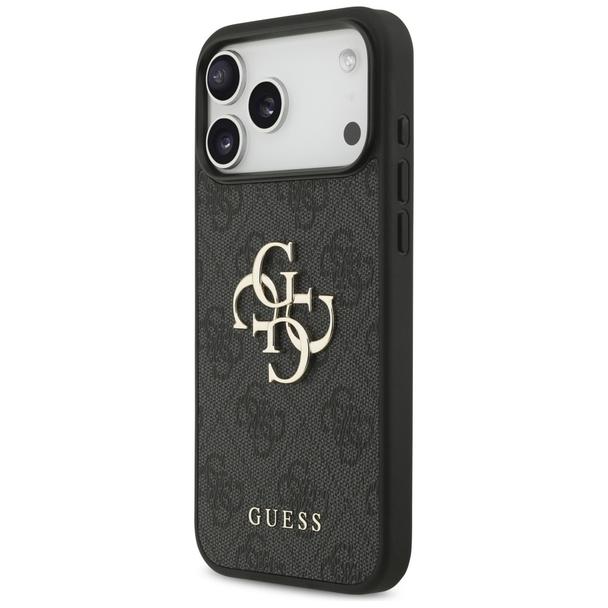 GUESS futerał do IPHONE 18 Pro Max / 17 Pro Max GUE005524 (4G PU Big Logo) czarny