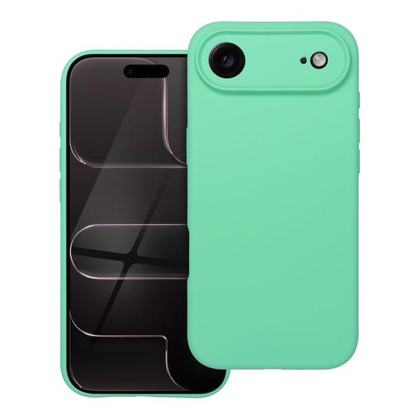 Futerał do iPhone 17 AIR Silicone 2mm miętowy
