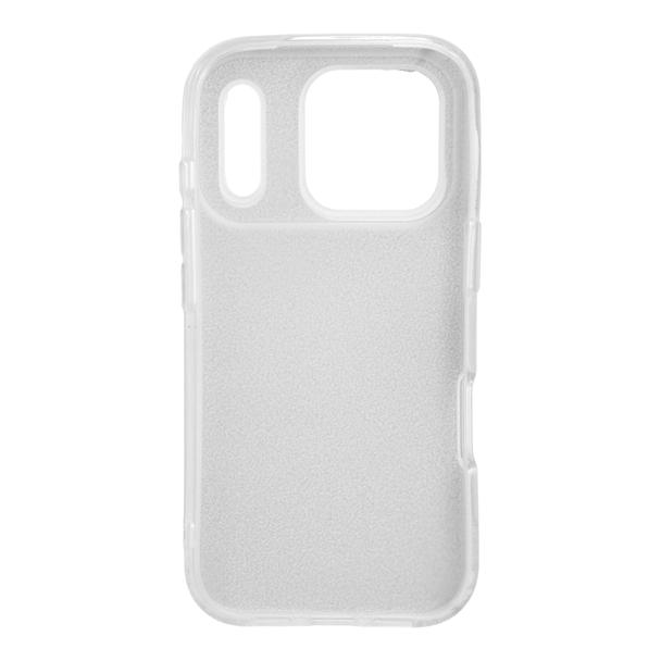 Etui na iPhone 18 Pro / 17 Pro Shining srebrne