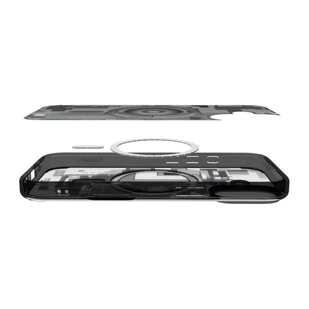 SPIGEN futerał ULTRA HYBRID MAG MAGSAFE IPHONE 17 ZERO ONE BLACK