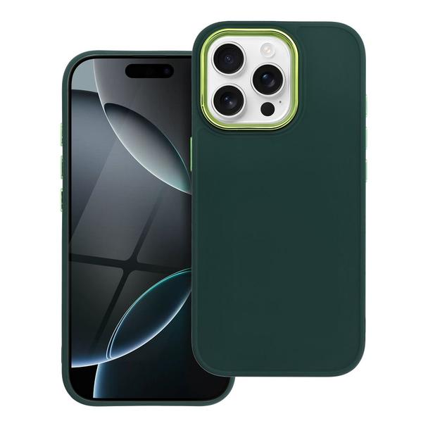 Futerał do iPhone 16 PRO Frame zielony