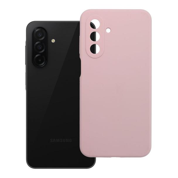 Futerał do Samsung A26 5G Silicone 2mm pudrowy róż