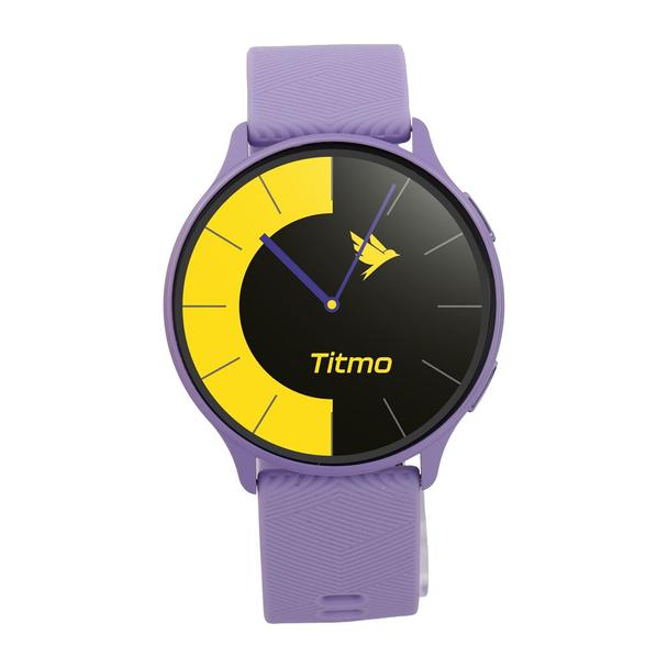 Smartwatch TITMO O-200 (GPS, AMOLED, bluetooth call, pasek silikonowy) lawendowy 0INT
