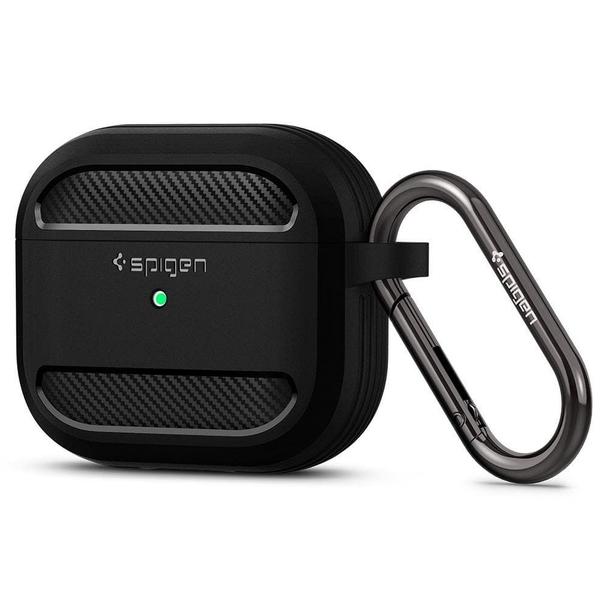 SPIGEN futerał RUGGED ARMOR do AIRPODS 3 2021 matte black