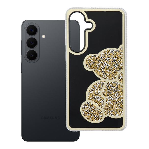 Futerał do Samsung S26 PLUS Teddy Bear złoty