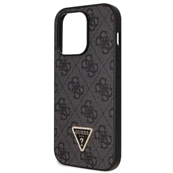GUESS futerał do IPHONE 14 Pro Max GUHCP14XP4TDSCPK (Metal Logo Starss Crossbody) czarny