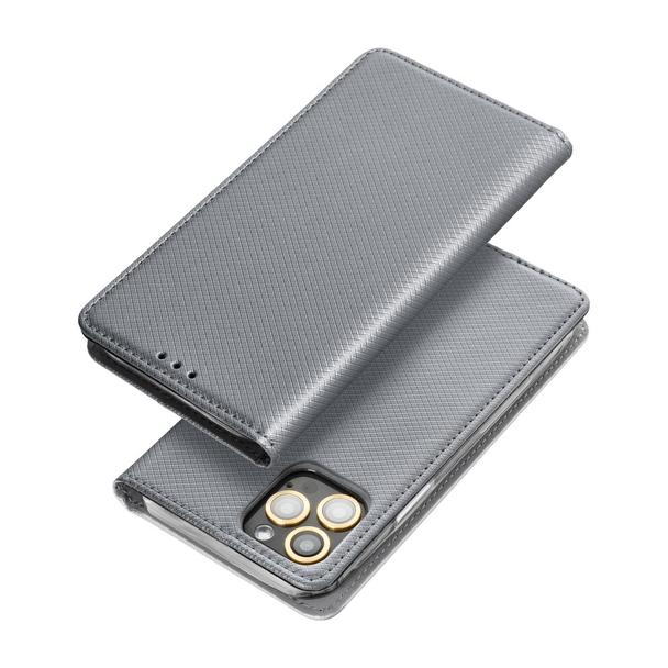 Etui z klapką na Samsung J3 2017 Smart Case Book stalowe