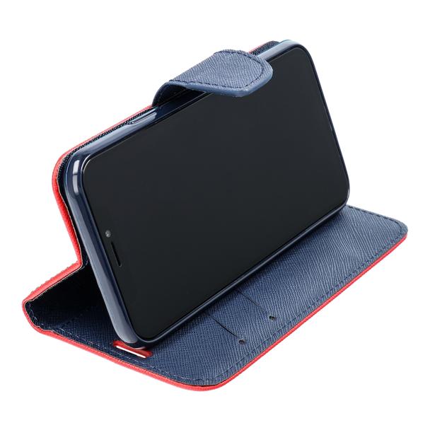 Etui z klapką na iPhone 17 PRO MAX Fancy Book czerwono-granatowe