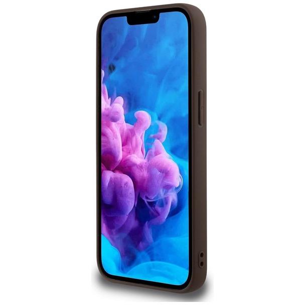 GUESS futerał do IPHONE 16e (SE 4 2025) GUHCPSE44GMGBR (4G PU Big Logo) brązowy