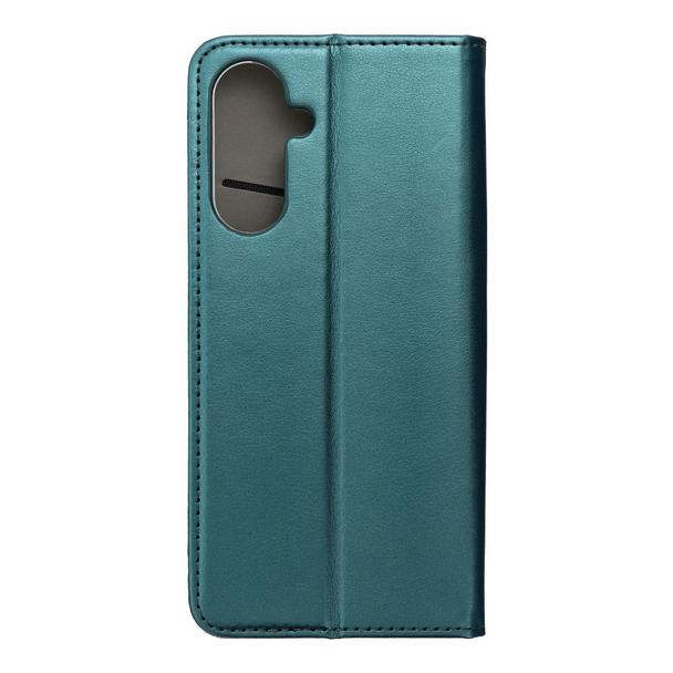 Etui z klapką na Samsung A17 Smart Magneto ciemnozielone