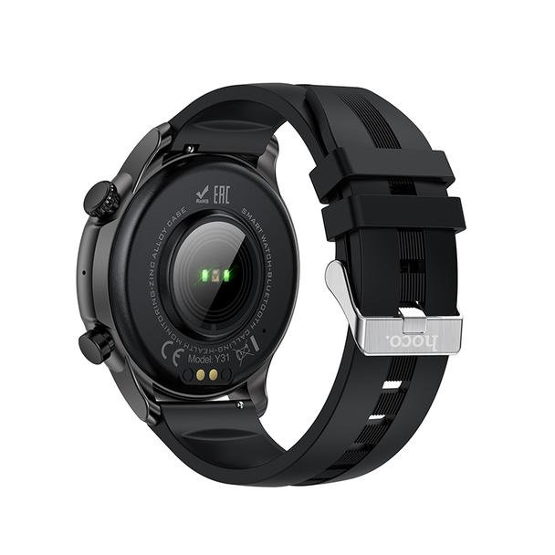 Smartwatch Hoco 1,46" TFT IP67 z funkcją rozmowy Y31 czarny