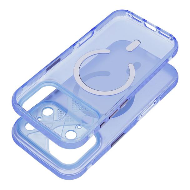 Etui na iPhone 13 Aurora zgodne z MagSafe niebieskie