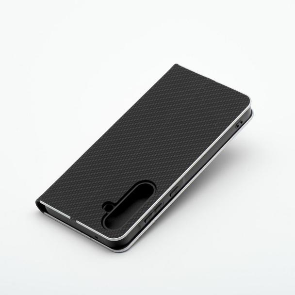 Etui z klapką na Samsung S24 PLUS Luna Book Carbon czarne