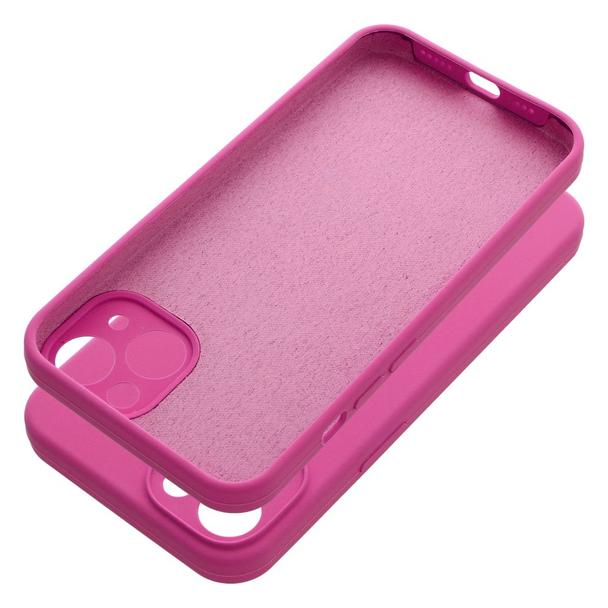 Futerał do iPhone 13 Silicone 2mm różowy