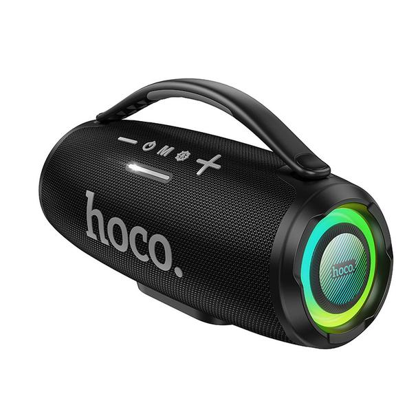 Głośnik bezprzewodowy LED 2 x 15W 4h Hoco HA4 MINI czarny