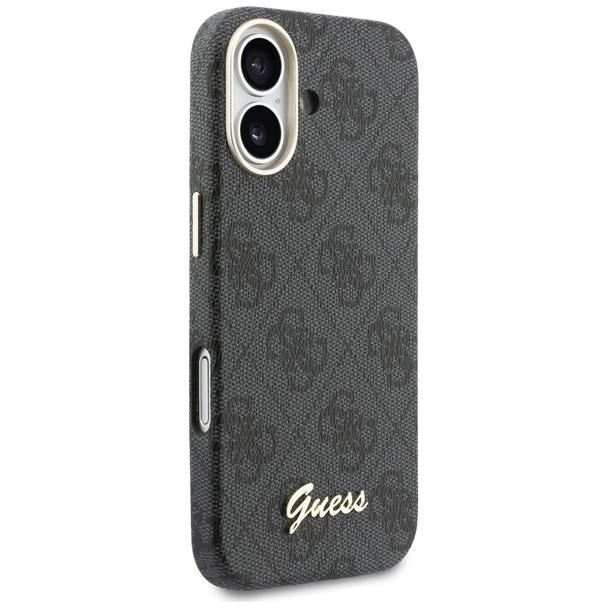 GUESS futerał do IPHONE 17 kompatybilny z MagSafe GUHMP17S5P4FWMSK (PU FW 4G Script) czarny