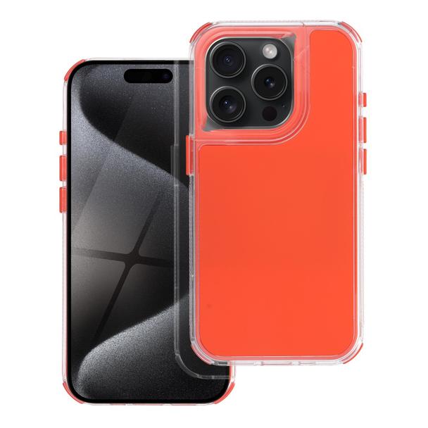 Futerał do iPhone 14 PRO Matrix pomarańczowy
