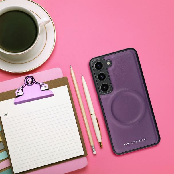 ROAR futerał MAG MORNING do SAMSUNG A35 5G Fioletowy