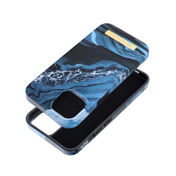 Etui na iPhone 14 Forcell F-Protect Mirage zgodny z MagSafe ocean marble