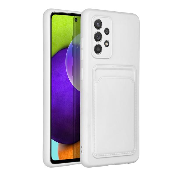 Futerał CARD CASE do SAMSUNG A52 5G / A52 LTE ( 4G ) / A52S biały