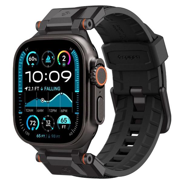 SPIGEN futerał DURAPRO ARMOR do APPLE Watch 6/7/8/9/10/SE/ULTRA 1/2 (44/45/46/49 mm) black
