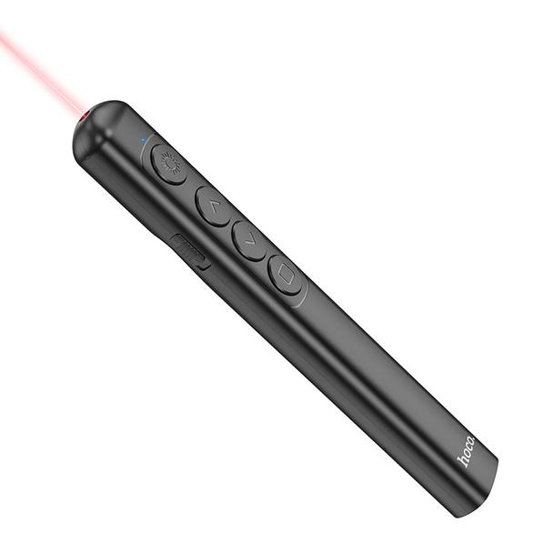 Wskaźnik laserowy bezprzewodowy Hoco bluetooth GM200 czarny