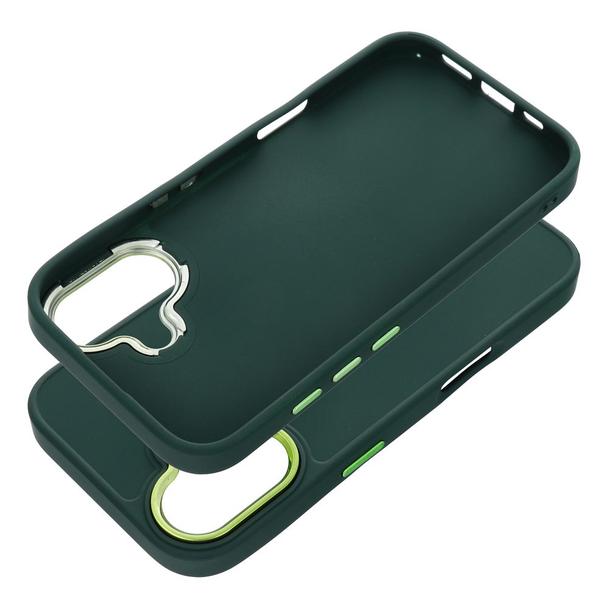 Futerał do iPhone 16 Frame zielony