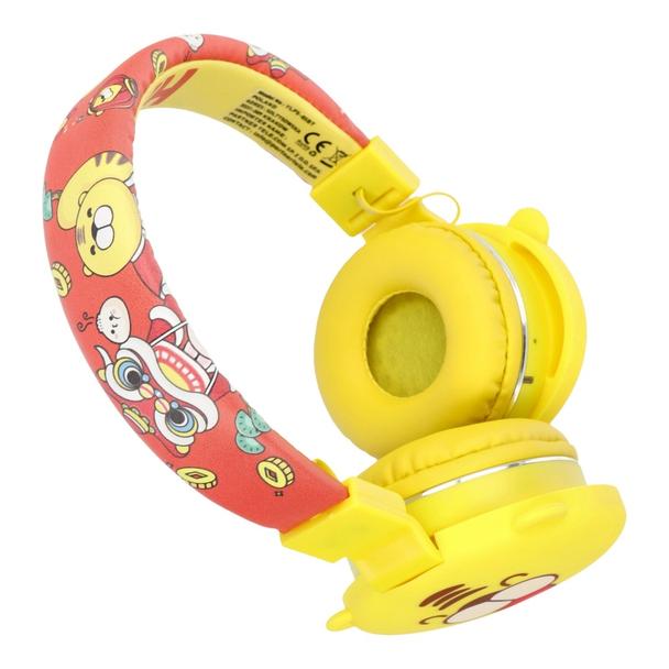 Słuchawki nagłowne bezprzewodowe / bluetooth JELLIE MONSTER Deman YLFS-05BT zółte