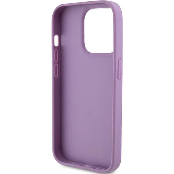 GUESS futerał do IPHONE 15 Pro Max GUHCP15XP4EPMU (Quilted 4G Classic) jasny fiolet