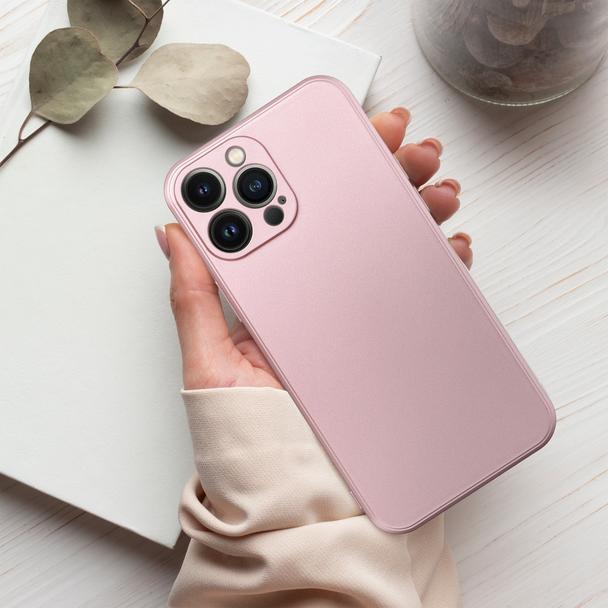 Futerał do iPhone 16 PRO MAX Metallic różowy